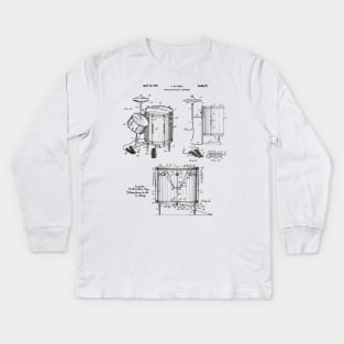 Patent Art - Drum Kit 1951 Kids Long Sleeve T-Shirt